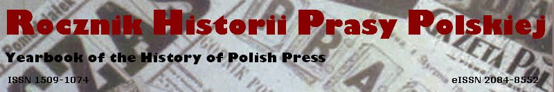 Rocznik Historii Prasy Polskiej